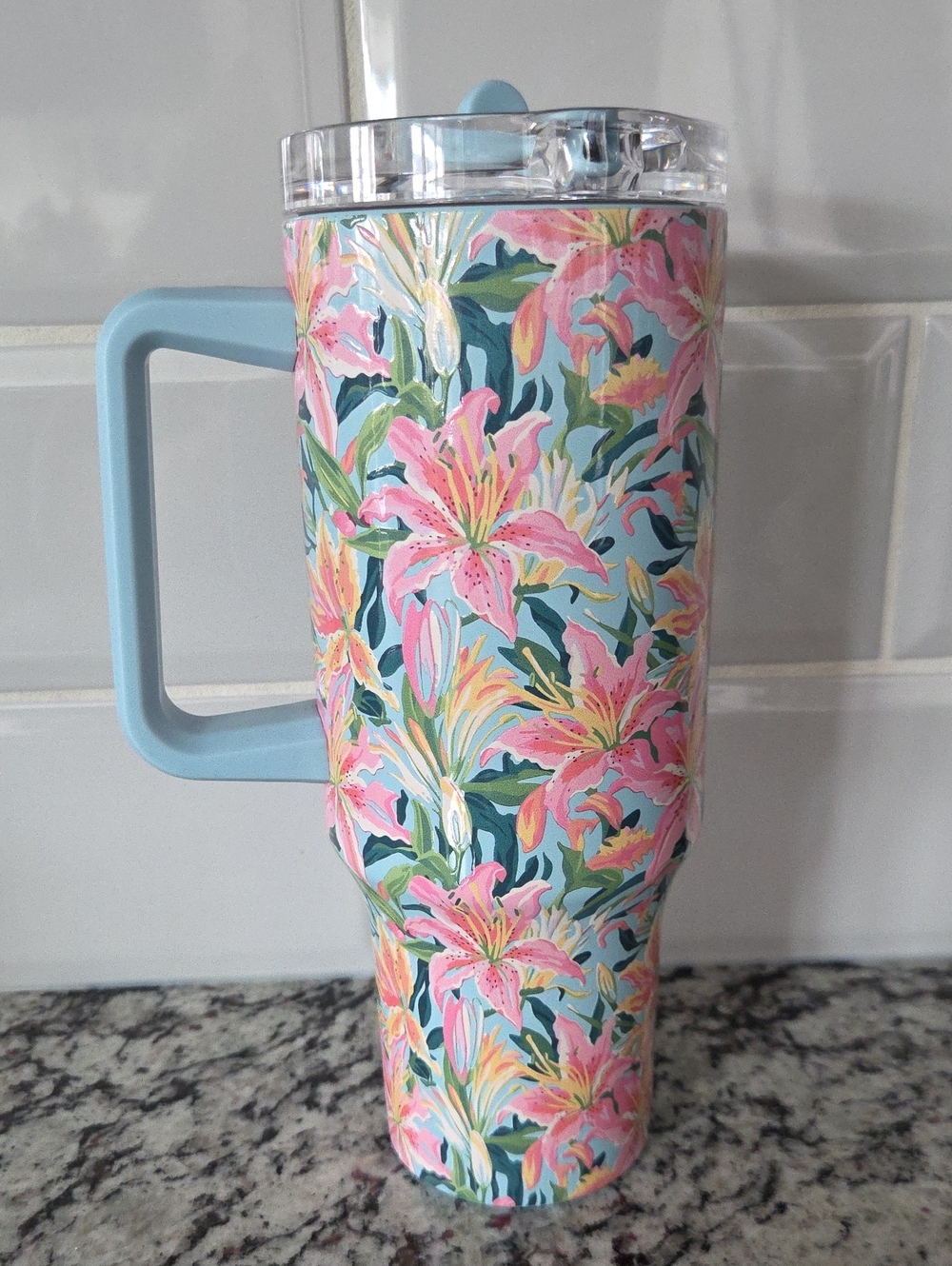 Hobby Lobby | Floral Print Tumbler